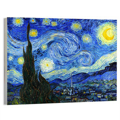 1889 The Starry Night – Vincent van Gogh Fine Art Poster or Canvas Home Decor