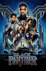AA0613 Black Panther Film By Ryan Coogler 2018 Group Movie Poster 11×17