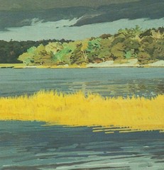 SHEILA GARDNER Before the Rain SIGNED 20″ x 24.5″ Offset Lithograph 1982 Contemp