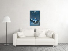 Ford Torino 1975 Vintage Car Advertising Art Wall Room Poster – POSTER 20×30