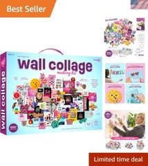 Personalized Bedroom Decor DIY Kit for Teen Girls – Comprehensive Collage Set