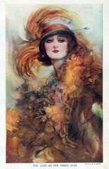 15600.Wall Decor Poster.Interior Art.Barribal The Lure of the Green Eyes