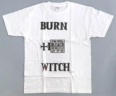 T-shirt BURN THE WITCH Shibuya Poster Jack T-shirt White M size «BLEACH»
