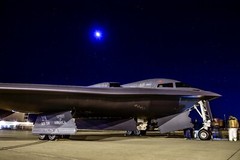 B-2 Spirit Stealth Bomber (Starry Night) POSTER 24 X 36 Inches Military Aircraft