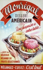 15084.Wall Decor Poster.Vintage Interior Art.Monregal Dessert Kitchen Food Ad