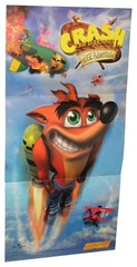 Nintendo Power Crash Bandicoot Huge Adventure (2002) Video Game Pull-Out Poster
