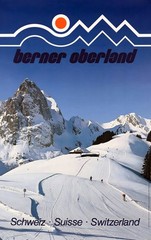 16862.Wall Decor Poster.Interior Art.Swiss Travel Winter Sports Berner Oberland