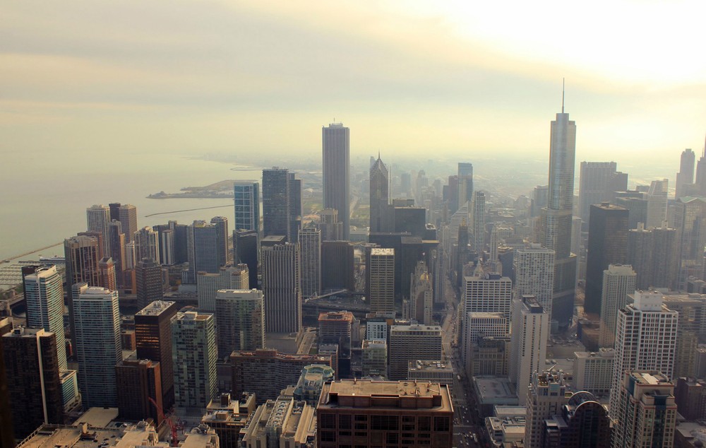 Chicago City Cityscape Skyline 8×10 High Quality Photo Picture