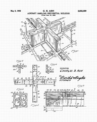 Mix & Match Set Patent Prints, Select 4 (8×10) Art Decor Home Work Office School