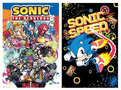 Sonic The Hedgehog – 2 Piece Gaming / TV Show Poster Set (Best Sellers)