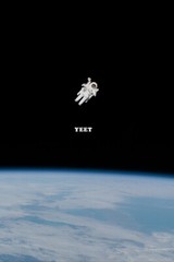 Yeet Me Into Space Astronaut Funny Meme Poster 12×18