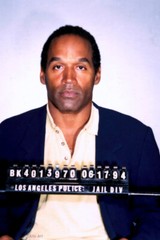 OJ Simpson Mugshot Photo Poster Print, Arrest Picture Wall Art Home House Decor