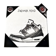Retro Nike 🏀 Air Jordan 🏀 Sneaker Canvas Art NBA Sneaker Head Basketball