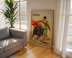 Spain – Iberia – 1950 (2) Retro Travel Poster
