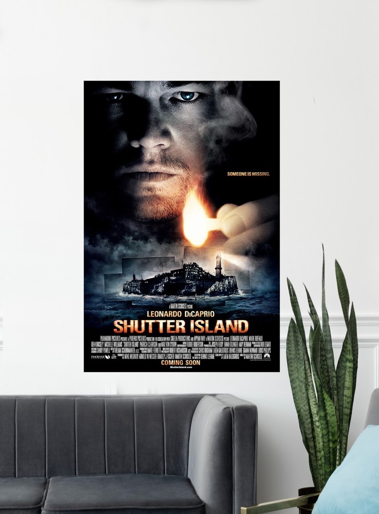 Shutter Island Movie Poster Print 12×18 24×36 Art Home Theater Film