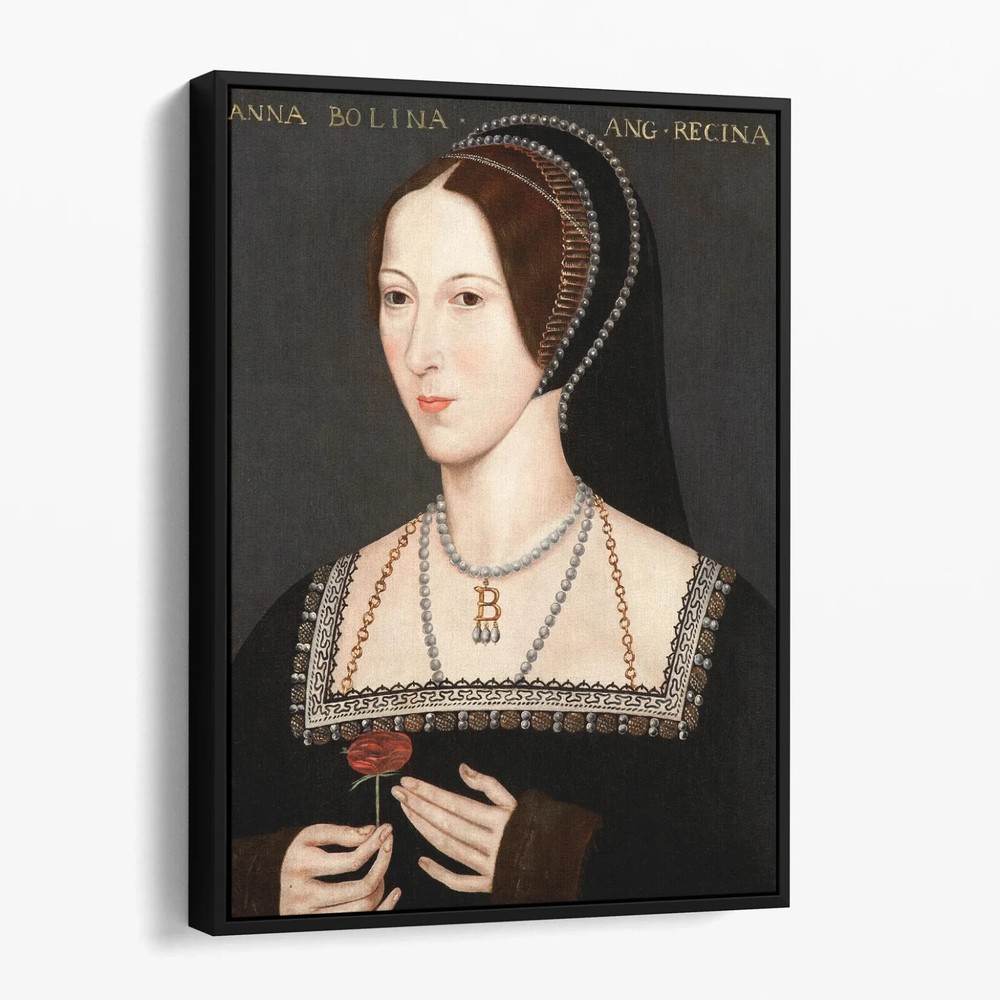 Anne Boleyn – Queen of England Canvas Wall Art Print
