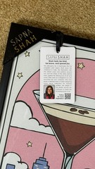 SAPNA SHAH THE ESPRESSO MARTINI WALL ART 12″x18″ LOTERIA LOTTERY PRINT BAR DECOR