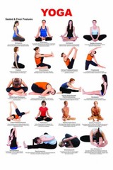 62941 Yoga Ashtanga Sport Wall Decor Print Poster