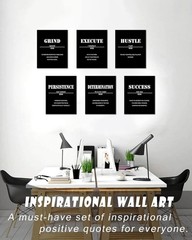 Inspirational Office Wall Art – Motivational Quotes for Living Room – Encoura…