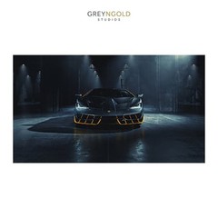 Lamborghini Centenario Car Poster Wall Art Print pick size A4/A3/A2/90x60cm