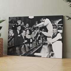 Prohibition Ends – Farewell To The 18th Amendment Beer Bar Canvas Wall Art Print