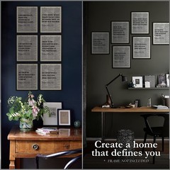 97 DECOR Edgar Allan Poe Decor – 8×10 Inches,