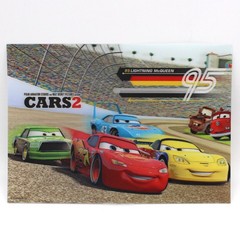 Cars 2 3D Lenticular Poster Lightning McQueen 9.5 x 13.5 Inches Print