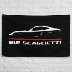612 Scaglietti 2004-2011 Car Flag 3x5ft Banner Supercar Garage Gift