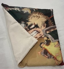 My Hero Academia Animation Midoriya Vs Bakugou Pillow Sham Zipper Home Decor