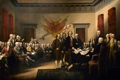 The Declaration of Independence by John Trumbull Historical Poster 16×24