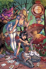 ALICE IN WONDERLAND SEXY STREET ART HOME DECOR ORIGINAL PRINT PREMIUM POSTER