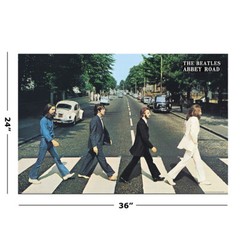 The Beatles – Music Poster (Abbey Road) (Size: 36″ x 24″)
