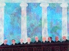 Ben Shahn Supreme Court Integration Justices – Civil Rights Art Print