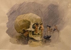 Cloudburst : Heinrich Kley : 1920 : Archival Quality Art Print to Frame