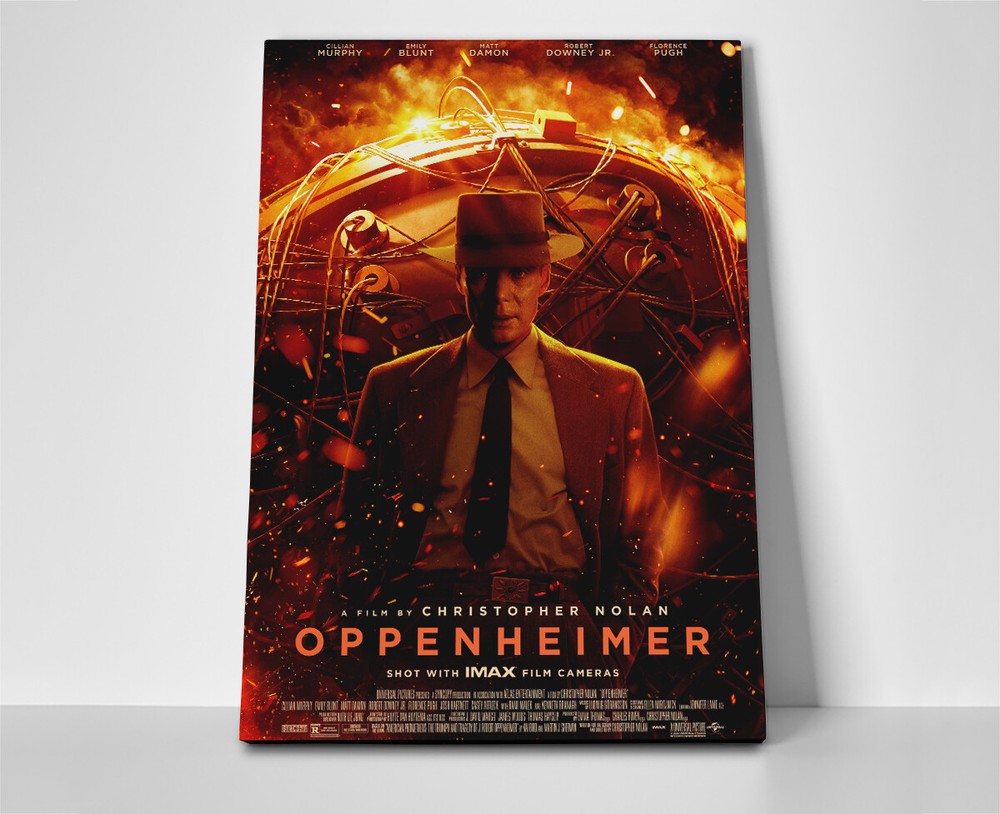 Oppenheimer Movie Poster or Canvas