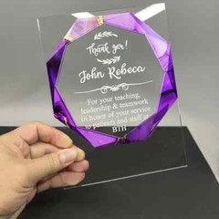 Custom Employee Award Plaque – Retirement or Appreciation Gift for Staff & Manag