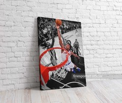 OG Anunoby Putback Canvas Wall Art / Poster New York Knicks Basketball Print