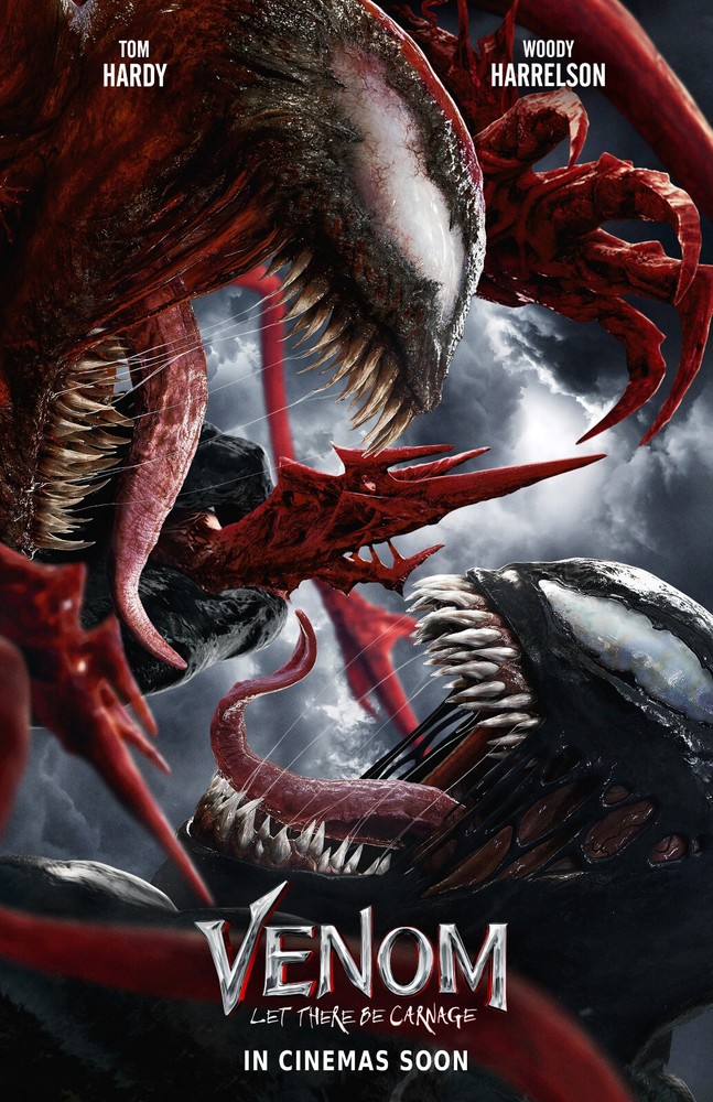 AA5811 Venom Let There Be Carnage By Andy Serkis 2021 Battle Movie Poster 11×17