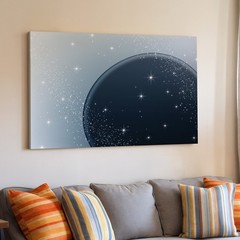 Create A Minimalist Digital Artwork Featuring A Wall Art Canvas Print Home Decor