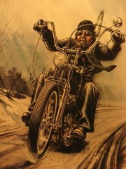 David Mann #Ghost Rider Art Poster 009 Wall Decor Poster , no Framed