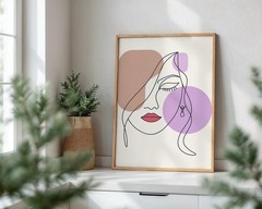 Minimalist Line Art Poster Print LA326