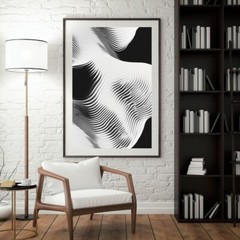 Modern Art Poster Abstract Design