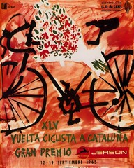 16601.Wall Decor Poster.Interior Art.1965 Vuelta Ciclista Cataluña Spanish Race