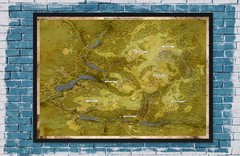 Trosky Area Map Poster – Kingdom Come: Deliverance II