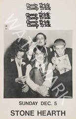 Cheap Trick – Stone Hearth – 1982 Vintage Music Poster