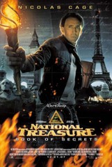 National Treasure: Book Of Secrets Movie Poster 17 X 12