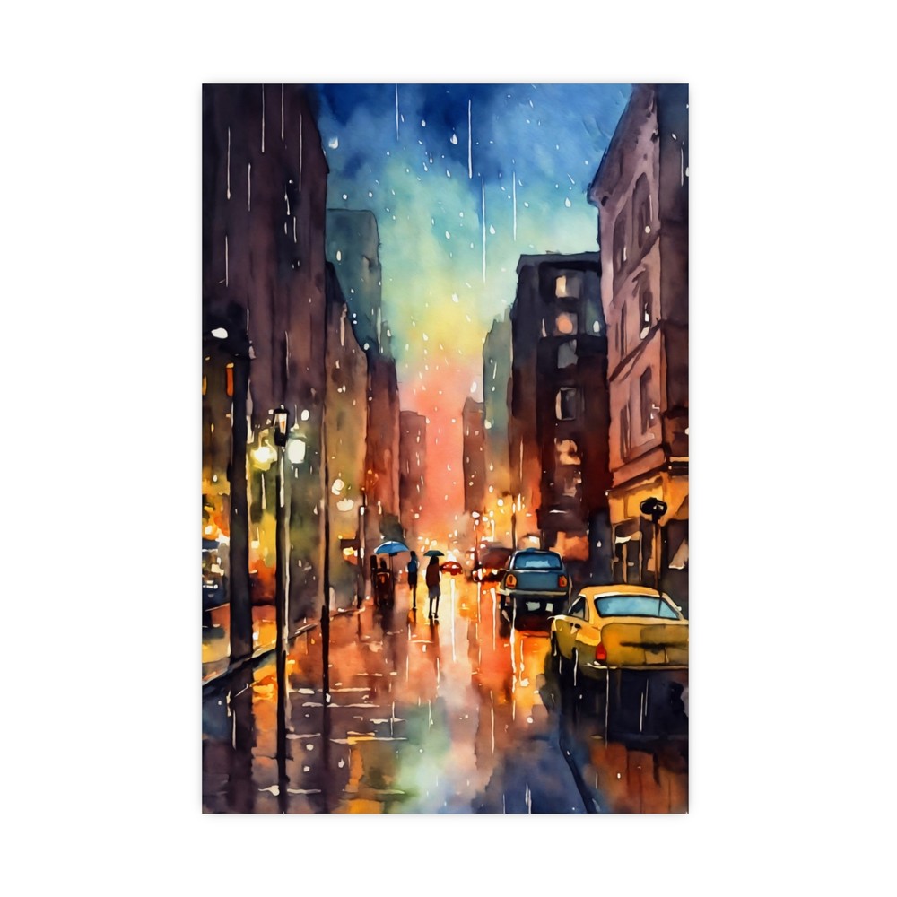 Vertical and Horizontal Matte Posters