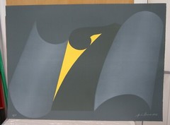 Jack Brusca «Seven» Limited Edition Print 41/150 «Unframed» Signed & Dated 1972