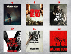 The Walking Dead Wall Collage TV Promo Poster Prints