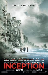 AA2123 Inception Film By Christopher Nolan 2010 Beach Movie Poster 11×17